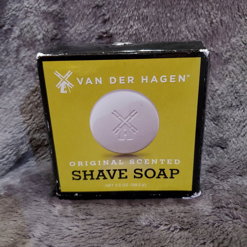 Van Der Hagen Mens Luxury Scented Shave Soap Relaxing Shave